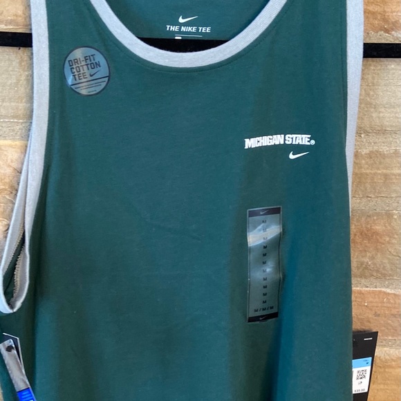 NWT Nike Michigan State Spartan tank top size  Med - Picture 5 of 10